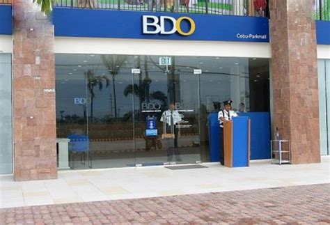 List of BDO Bank Branches and ATMs in Cebu City .